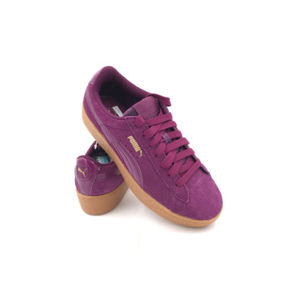 Puma Vikky Platform Dark Purpl