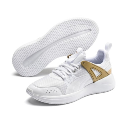 Nuage Run Metallic Puma White-