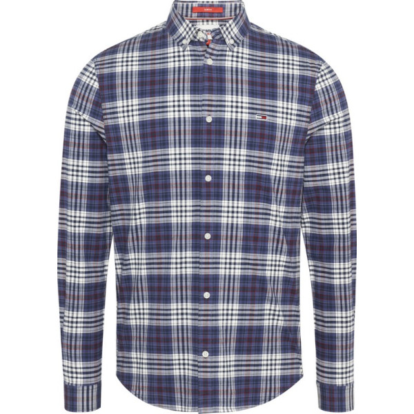 TJM ESSENTIAL POPLIN CHECK SHIRT