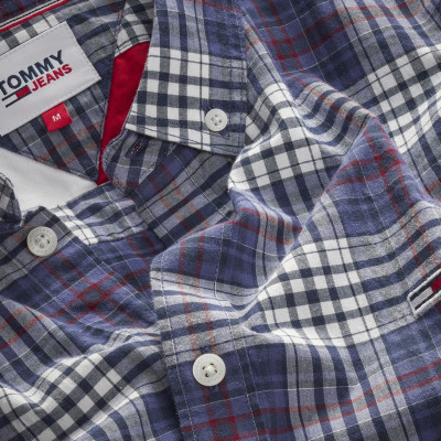 TJM ESSENTIAL POPLIN CHECK SHIRT