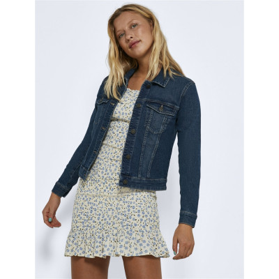 NMDEBRA L/S BLUE DENIM JACKET NOOS