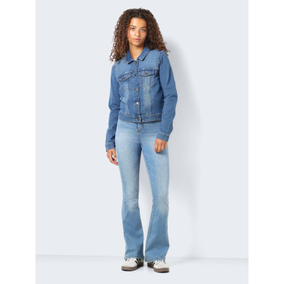 NMDEBRA L/S BLUE DENIM JACKET NOOS