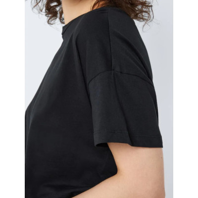 NMALENA S/S O-NECK SEMICROP TOP FWD NOOS