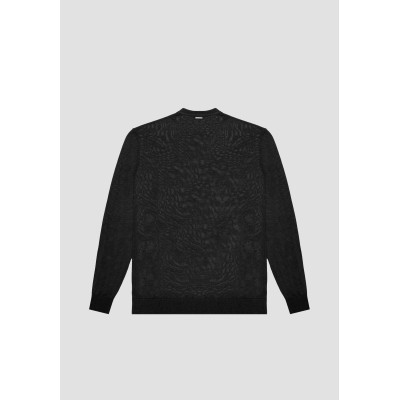 MAGLIA SLIM FIT IN FILATO MIST