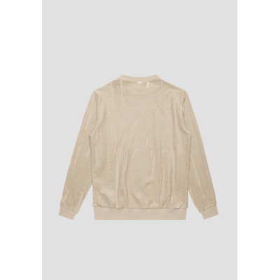 FELPA REGULAR FIT IN COTONE EF