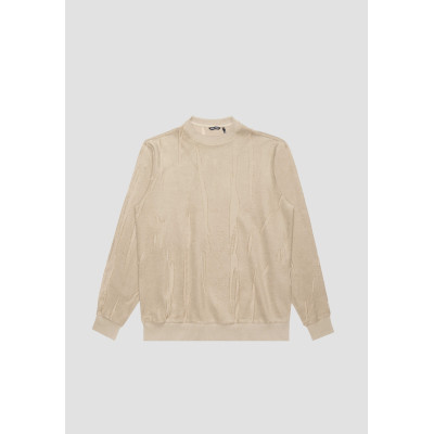 FELPA REGULAR FIT IN COTONE EF