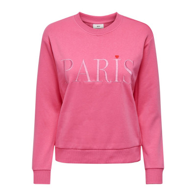 JDYPARIS L/S  EMB SWEAT JRS