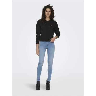 JDYPARIS L/S  EMB SWEAT JRS