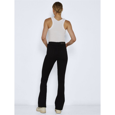 NMSALLIE HW FLARE JEANS VI023BL NOOS