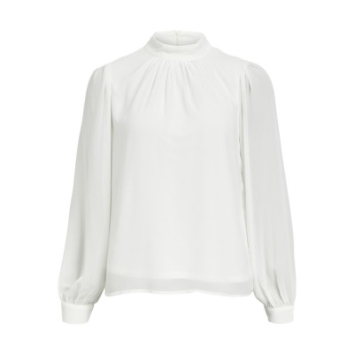 OBJMILA L/S HIGH NECK TOP NOOS