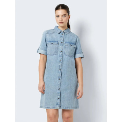 NMNEW SIGNE S/S DENIM DRESS VI003LB NOOS