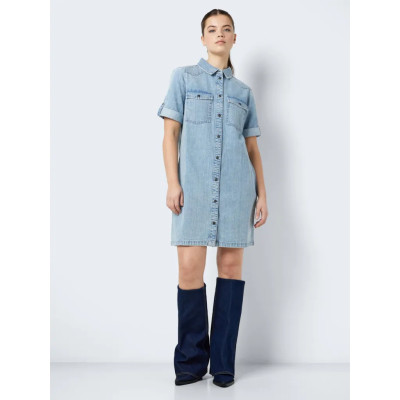 NMNEW SIGNE S/S DENIM DRESS VI003LB NOOS