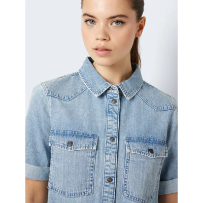 NMNEW SIGNE S/S DENIM DRESS VI003LB NOOS