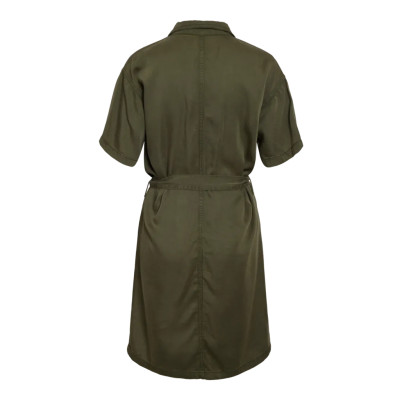 NMNERA S/S TENCEL COLORED DRESS S*