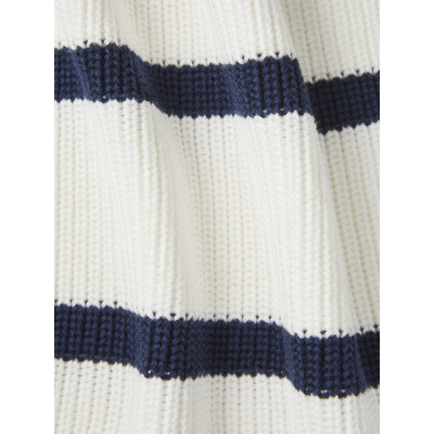 JXMILA TWIST STRIPE CREW NECK KNIT SN