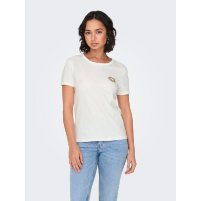 JDYMICHIGAN LIFE S/S PRINT TOP