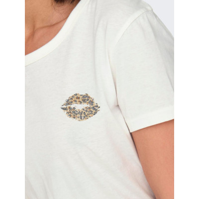 JDYMICHIGAN LIFE S/S PRINT TOP