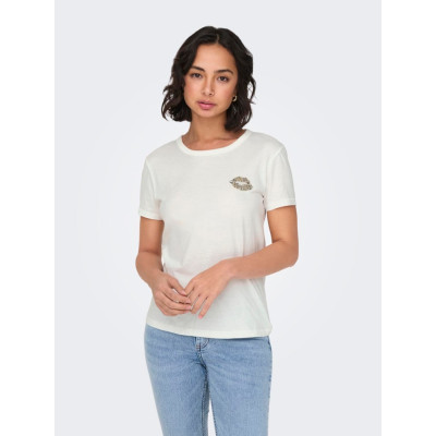 JDYMICHIGAN LIFE S/S PRINT TOP