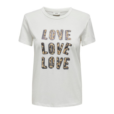 JDYMICHIGAN LIFE S/S PRINT TOP