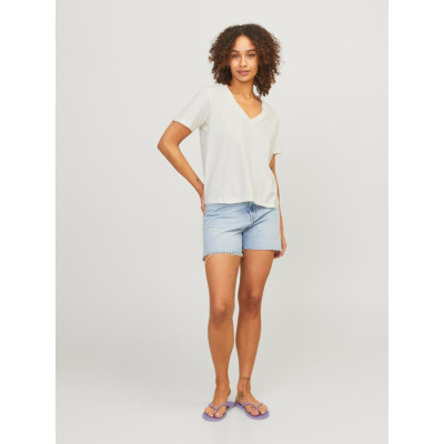JXANNIE REG VNECK SS TEE JRS NOOS
