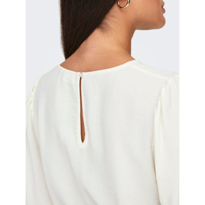 JDYLION LIFE 3/4 PLEAT O-NECK