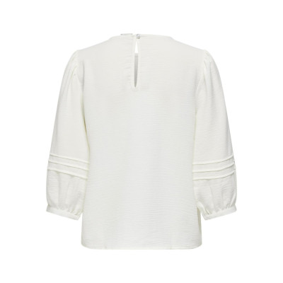 JDYLION LIFE 3/4 PLEAT O-NECK