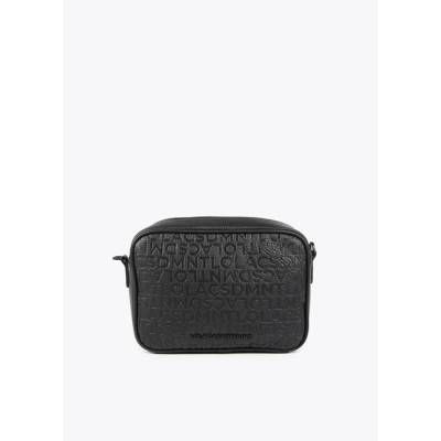 Bandolera grabado monograma efecto piel 