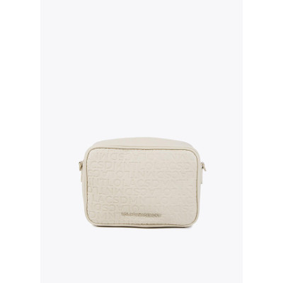 Bandolera grabado monograma efecto piel 