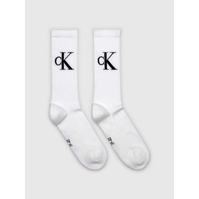 CKJ MEN SOCK 2P MONOGRAM