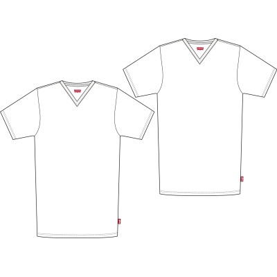 LEVIS MEN V-NECK 2P