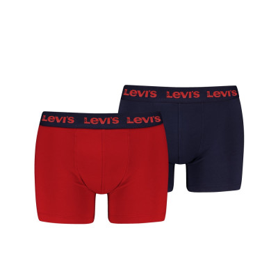 LEVIS MEN REPEAT LOGO BOXER BRIEF 2P