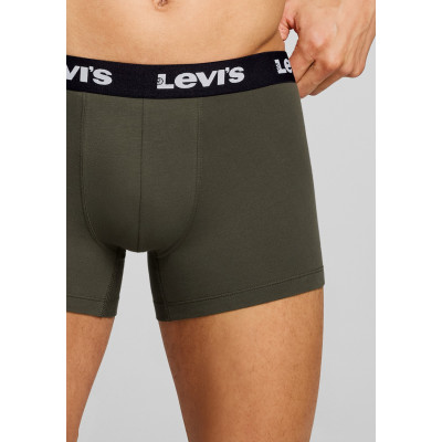 LEVIS MEN REPEAT LOGO BOXER BRIEF 2P