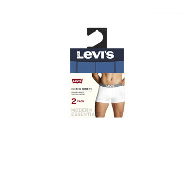 LEVIS MEN REPEAT LOGO BOXER BRIEF 2P