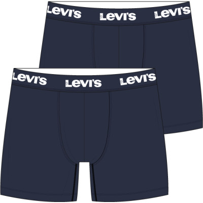 LEVIS MEN REPEAT LOGO BOXER BRIEF 2P