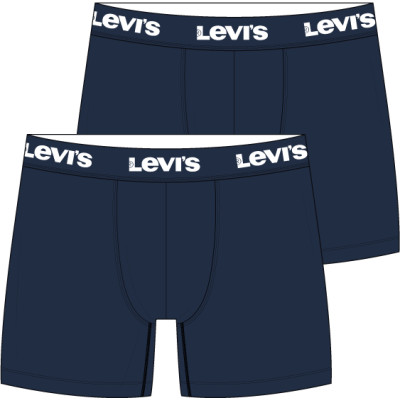 LEVIS MEN REPEAT LOGO BOXER BRIEF 2P