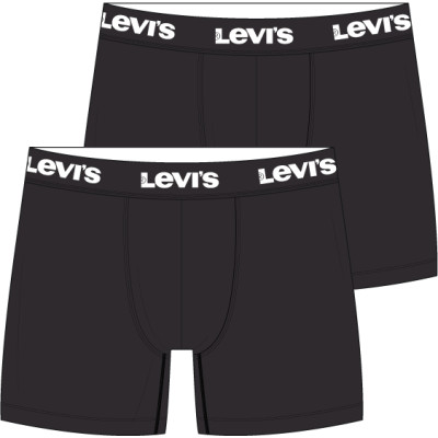 LEVIS MEN REPEAT LOGO BOXER BRIEF 2P