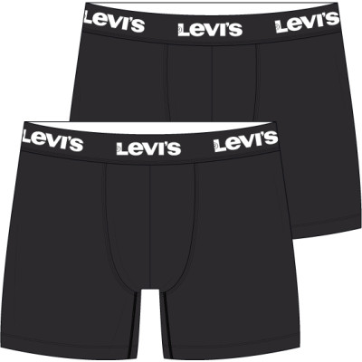 LEVIS MEN REPEAT LOGO BOXER BRIEF 2P