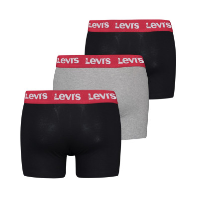 LEVIS MEN REPEAT LOGO BOXER BRIEF 3P
