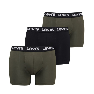 LEVIS MEN REPEAT LOGO BOXER BRIEF 3P