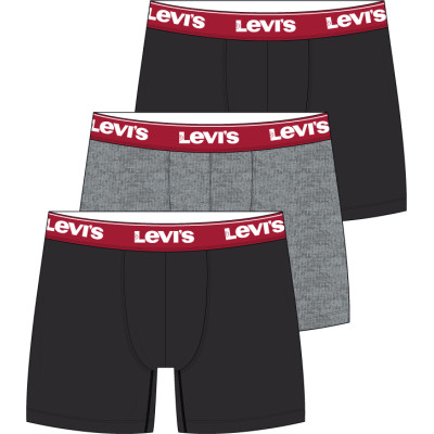 LEVIS MEN REPEAT LOGO BOXER BRIEF 3P