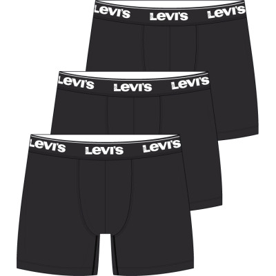 LEVIS MEN REPEAT LOGO BOXER BRIEF 3P