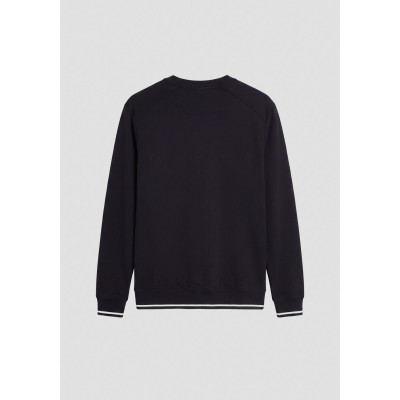 FELPA REGULAR FIT IN INTERLOCK