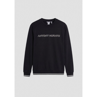 FELPA REGULAR FIT IN INTERLOCK