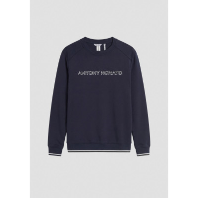 FELPA REGULAR FIT IN INTERLOCK