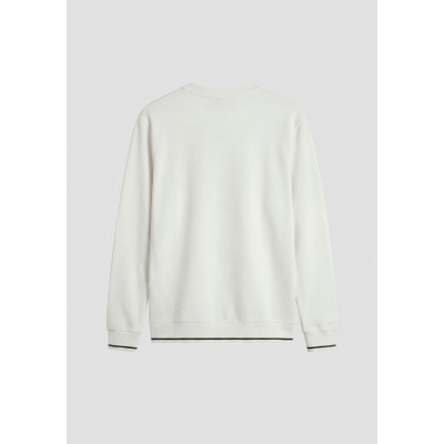 FELPA REGULAR FIT IN INTERLOCK