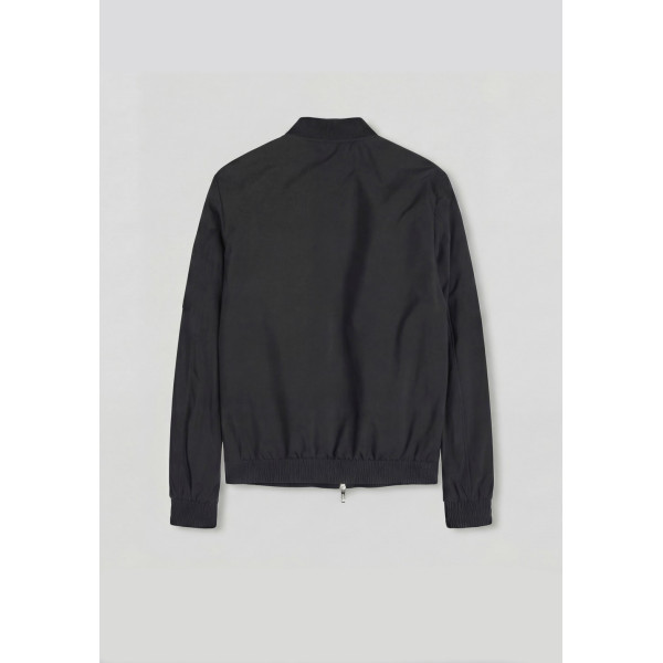 COAT REGULAR FIT IN TECHNO FAB