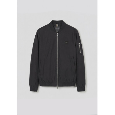 COAT REGULAR FIT IN TECHNO FAB