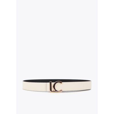 Cinturón reversible hebilla LC bicolor 
