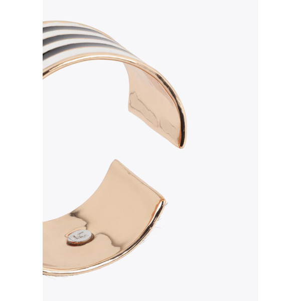 Pulsera combinada animal print y rayas 