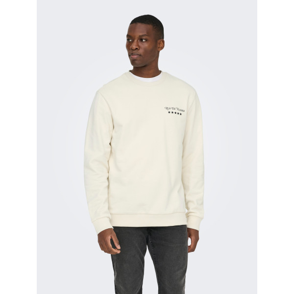 ONSCESC REG LS CREW SWEAT VD